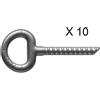 Petzl Collinox chiodo ancoraggio Ø10 mm arrampicata 10-Pack