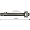 Raumer Hang Fix inox M10AL Ø10x86mm chiodo espansione versione Marina