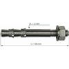 Raumer Hang Fix inox M12L Ø12x100mm chiodo doppia espansione versione Marina
