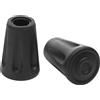 Fizan Tip Rubber Protector coppia di gommini per bastoncini da trekking