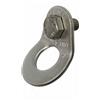 Raumer Placchetta inox Wing M10 piastrina + vite