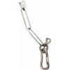 Raumer Gruppo Sosta inox 2 Rock Ø10 mm + 1 Catena + 1 Anello + 1 Moschettone versione Marina