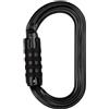 Petzl Ok Triact-Lock moschettone triplo movimento arrampicata