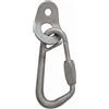 Raumer Placchetta inox Wing Ø10 + Moschettone Ring Safety 13 versione Marina