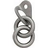 Raumer Placchetta inox Rock Ø10 + 2 anelli inox Ø10 versione Marina