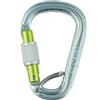 Edelrid HMS Bruce Steel Screw FG II moschettone a ghiera arrampicata