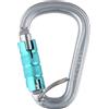 Edelrid HMS Bruce Steel Triple FG II moschettone triplo movimento arrampicata
