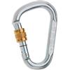 Edelrid Steel HMS Screw moschettone ghiera arrampicata