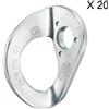 Petzl Coeur Stainless 20-Pack placchetta