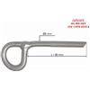 Raumer Antrax inox Ø8x80 mm ancoraggio chimico