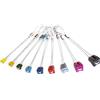 Kouba Stoppers Alu Nuts Anodized set dadi arrampicata colorato da 1 a 9