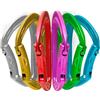 Edelrid Mission Sixpack set 6 moschettoni arrampicata leva curva