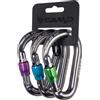CAMP Set 3 Nimbus Lock 3 pack moschettoni a ghiera arrampicata