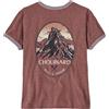 Patagonia W's Chouinard Crest Ringer Responsibili-Tee maglietta donna