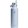 Hydro Flask 21 OZ (621 ml) Standard Mouth Flex Straw Cap borraccia termica
