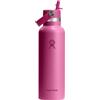 Hydro Flask 21 OZ (621 ml) Standard Mouth Flex Straw Cap borraccia termica