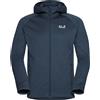 Jack Wolfskin Peak District Hooded Fz M pile uomo