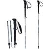 TSL Outdoor Hiking Alu 5 Cross Poles bastoncini trekking pieghevoli