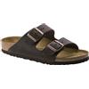 Birkenstock Arizona Natural Oiled Leather sandali