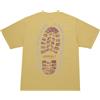 Gramicci Footprints Tee Pigment Dyed maglietta maniche corte uomo