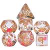 Epic Forge Set di 7 dadi in resina poliedrica - Primavera