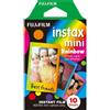 Fujifilm Carta fotografica Fujifilm Instax mini film Rainbow 10 vel - (4,6 cm x 6,2 cm)