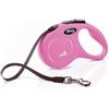 FLEXI Guinzaglio New Classic Fettuccia S 5m rosa