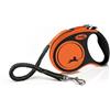 FLEXI Guinzaglio Xtreme M Fettuccia 5 m arancione