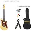EKO Camaro VR 2-90 Cream CHITARRA ELETTRICA VINTAGE Pickup P90 Borsa + Tracolla