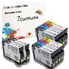 icartouche Compatibile Cartuccia d'inchiostro Per Epson T0715 Stylus D120 DX4050 DX4450 DX5050 DX6050 DX7400 Office BX300F BX600FW SX100 SX110 SX200 SX210 SX400 SX415 SX510W SX600FW (4BK 2C 2M 2Y)