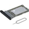 MMOBIEL Vassoio Carta SIM Compatibile con Samsung Galaxy S21 5G / S21-6.2 inch - 2021 - Porta Scheda SIM - Inclusa guarnizione di gomma e Sim Pin (Grigio)