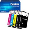 BRIRILINE Palmtree 604 cartucce XL compatibili con cartucce epson 604 per cartucce stampante epson xp 3200 xp 4200 xp 2205 per epson XP-3205 XP-2200 XP-4205 Workforce WF-2930DWF WF-2935DWF (confezione da 5)