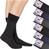 Meritex Confezione da 3 paia calze corte caldo cotone Meritex 1713 Ethan, Plaid