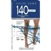Cabifi Calza uomo gambaletto 140 den a compressione graduata forte Manon Cabifi, BLU