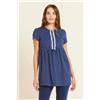 Noidinotte Pigiama donna mezza manica pantalone lungo cotone Noidinotte FA8242, GLICINE