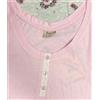 Cippi Pigiama donna calibrato canotta e pescatore Cippi 100% cotone 8656, ROSA