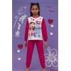Disney Pigiama cotone felpato Lilo&Stitch bambina baby DY50A3555, CILIEGIA