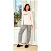 Nottingham Pigiama donna Nottingham serafino caldo cotone interlock NPA460, ROSA
