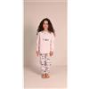 Gary Pigiama invernale bambina cotone felpato Gary 2054, CIPRIA