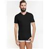 Nottingham Maglia uomo Nottingham collo a V cotone bielastico FOX, BIANCO