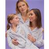 Disney Pigiama caldo cotone aperto Bambi Disney interlock bambina baby DYD2695K, GRIGIO MELANGE
