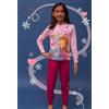 Disney Pigiama caldo cotone Frozen Disney interlock bambina baby DY50A3529, ROSA CHIARO