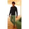 Nottingham Pigiama lungo uomo Nottingham 100% cotone NPA760, AVIO