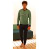 Nottingham Pigiama lungo uomo Nottingham 100% cotone NPA755, BLU