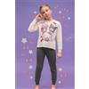 Sabor Pigiama caldo cotone Hello Kitty interlock bambina baby HK50A3551, CREMA