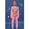 Disney Pigiama caldo cotone Barbie interlock bambina baby MT50L1772, ROSA