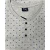 Cippi Pigiama tris uomo calibrato Cippi 100% cotone 0865, GRIGIO