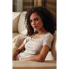 Jadea Maglia mezza manica donna micromodal relax jadea 3188, SABBIA