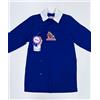 Ambrosino Grembiule scuola elementare bambino Ambrosino Made in Italy ricamo Superbike R209, BLU