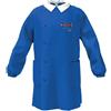 Siggi Grembiule scuola elementare blu bambino Siggi Made in Italy ricamo Next Level 4089, BLU